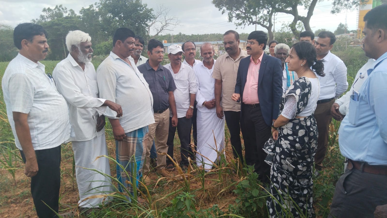 ಜಿಲ್ಲಾ ಉಸ್ತುವಾರಿ ಕಾರ್ಯದರ್ಶಿ ಗುಂಜನ್ ಕೃಷ್ಣ ಅವರ ಕ್ಷೇತ್ರ ಭೇಟಿ,,