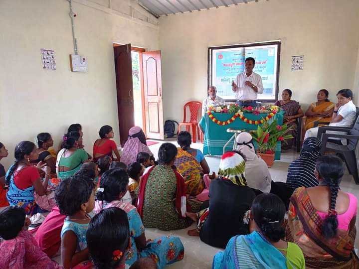 ಮೇಣಧಾಳ ಗ್ರಾಮದಲ್ಲಿ ಪೌಷ್ಠಿಕ ಆಹಾರ ಸಪ್ತಾಹ ಕಾರ್ಯಕ್ರಮ…